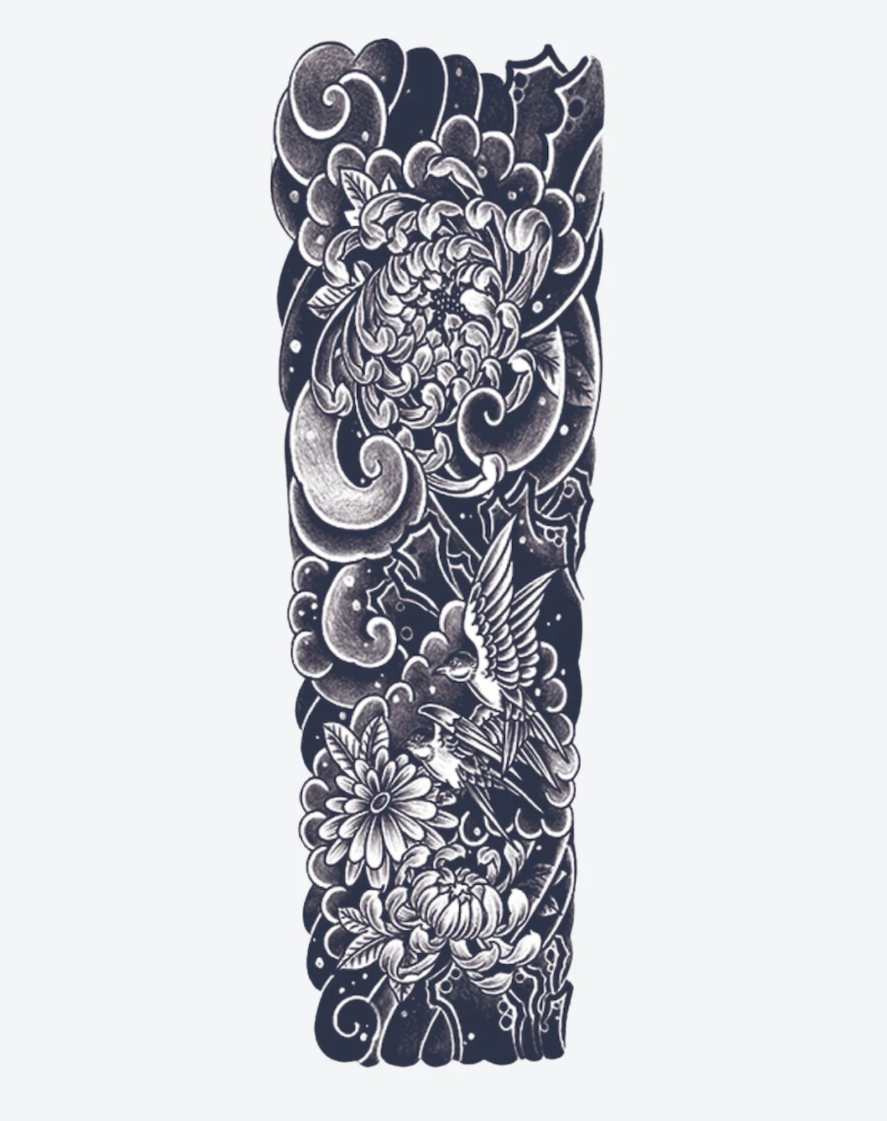 Chrysanthemum Sleeve