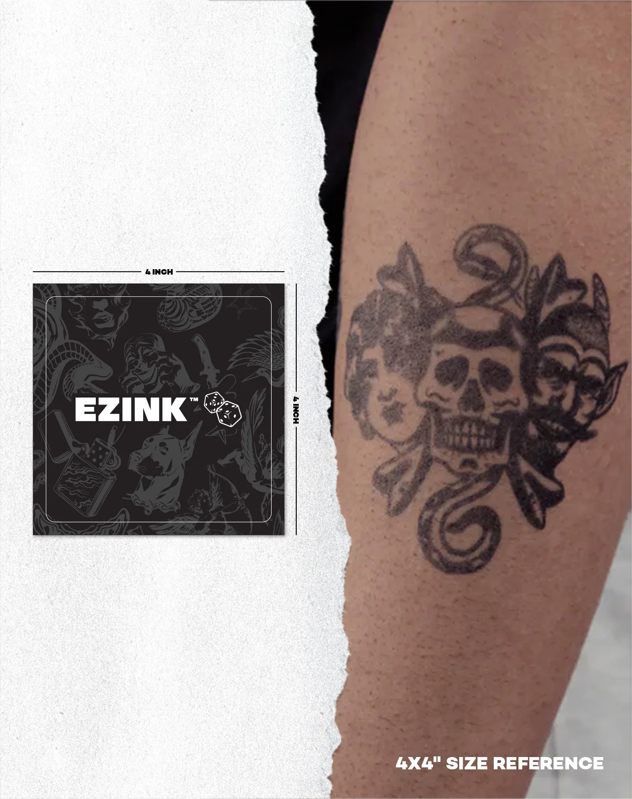 Custom Medium Tattoo (4×4”) - Image 3