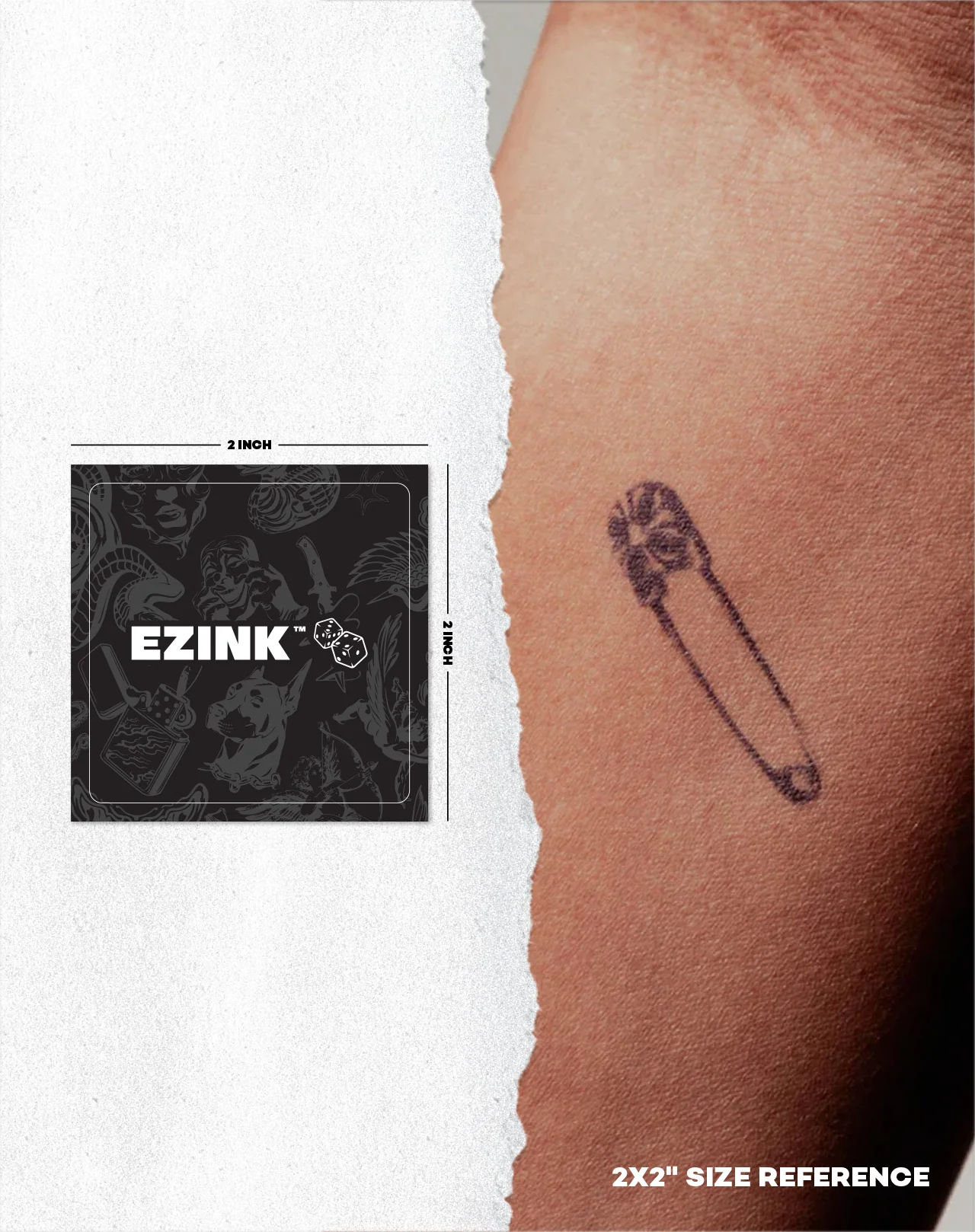 Custom Mini Tattoo (2×2”) - Image 2