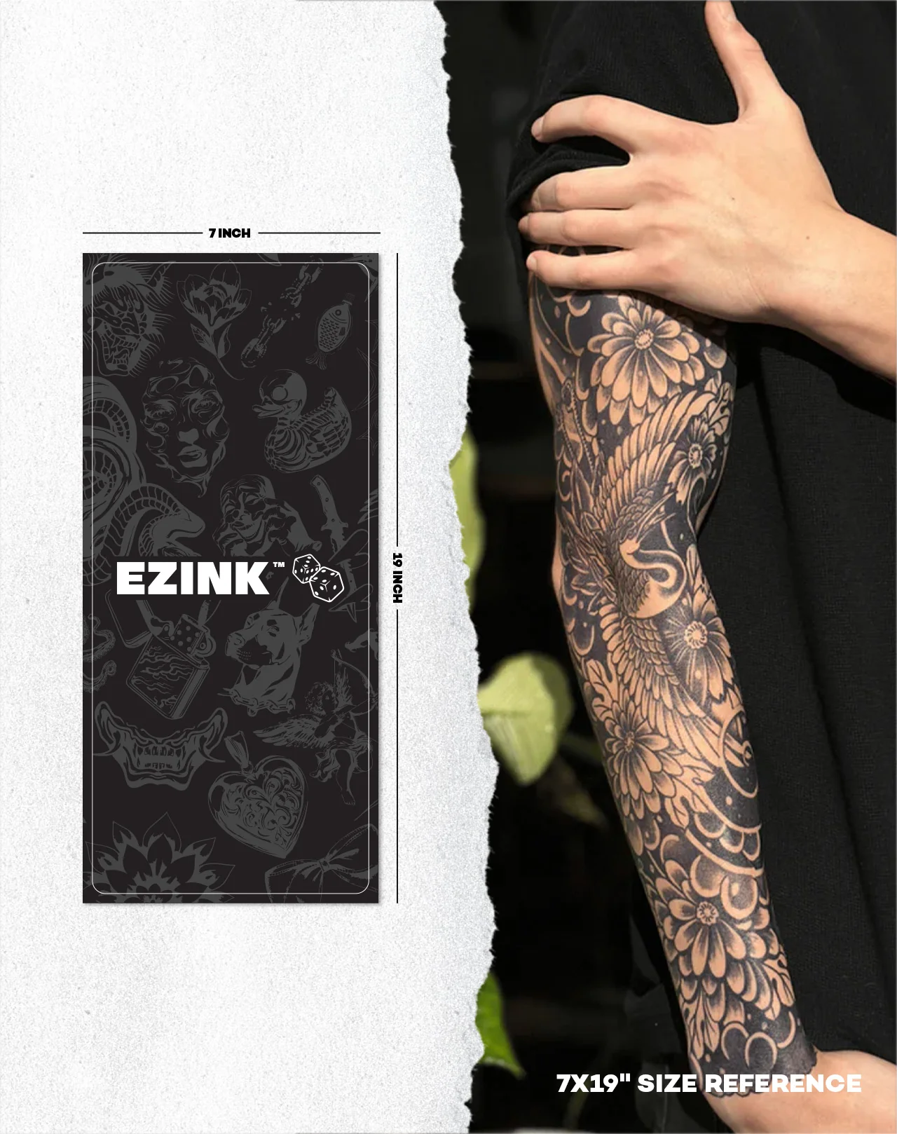 Custom Sleeve Tattoo (7×19”) - Image 2