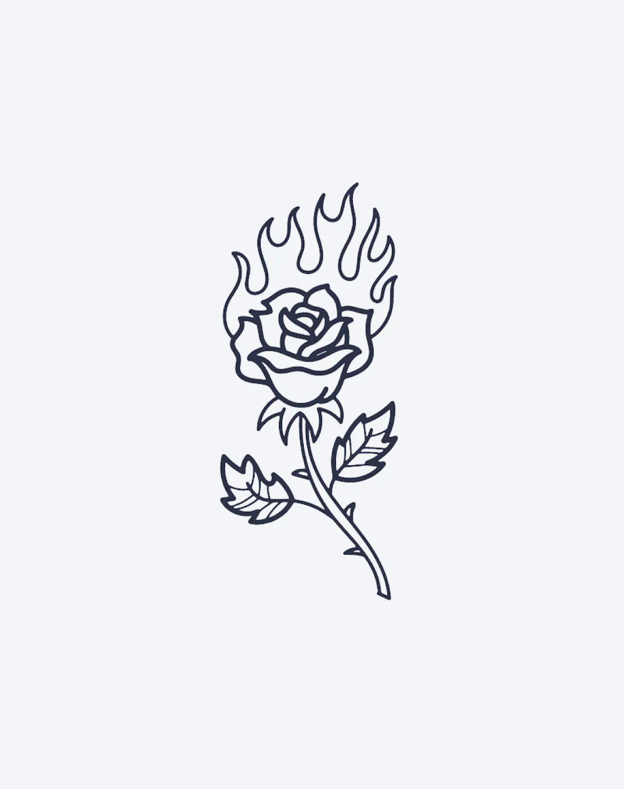 Flaming Rose - Image 2