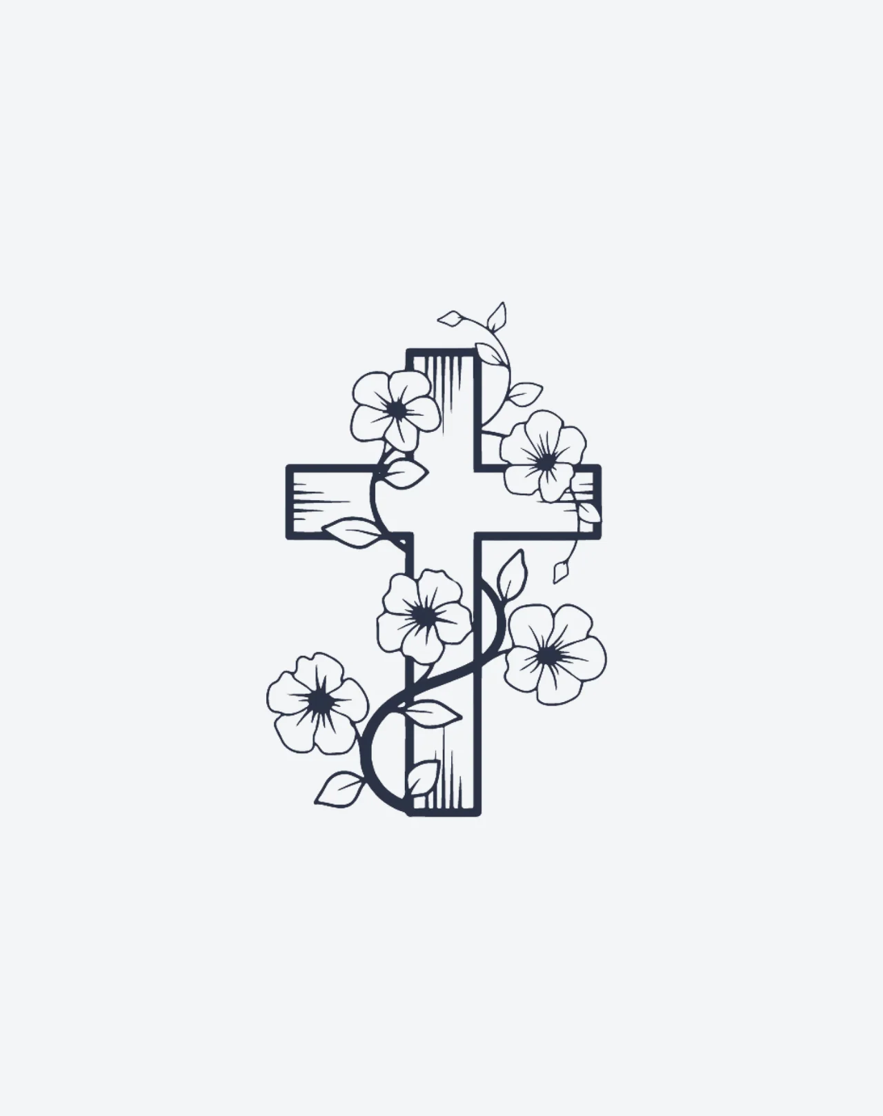 Flowery Cross - Image 2