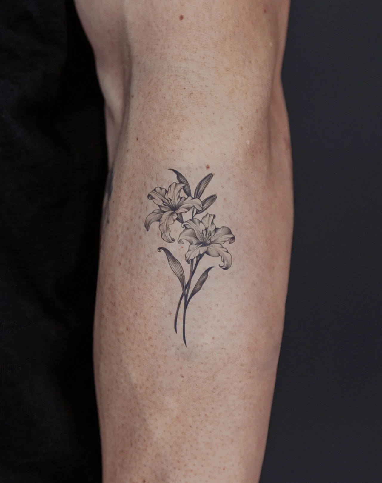 Lilies in Ink