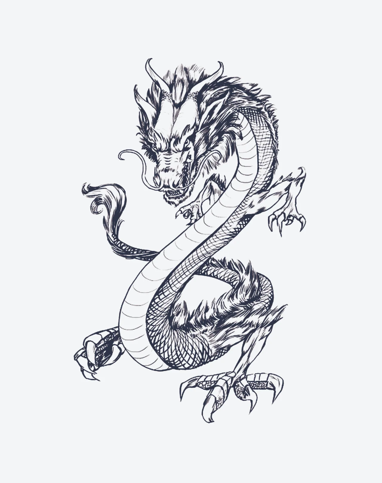 Traditional Japanese Dragon - Image 2