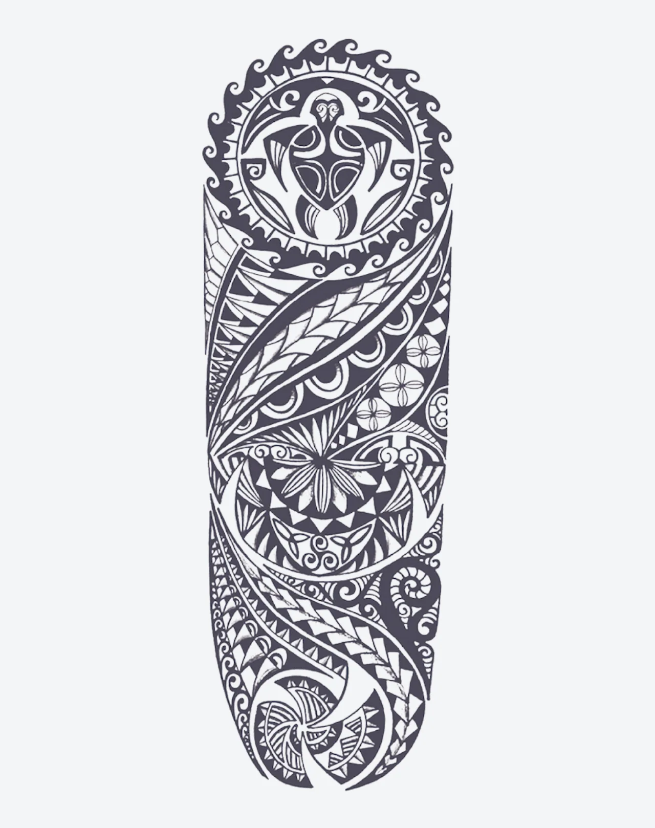 Tribal Turtle Sleeve - Image 2