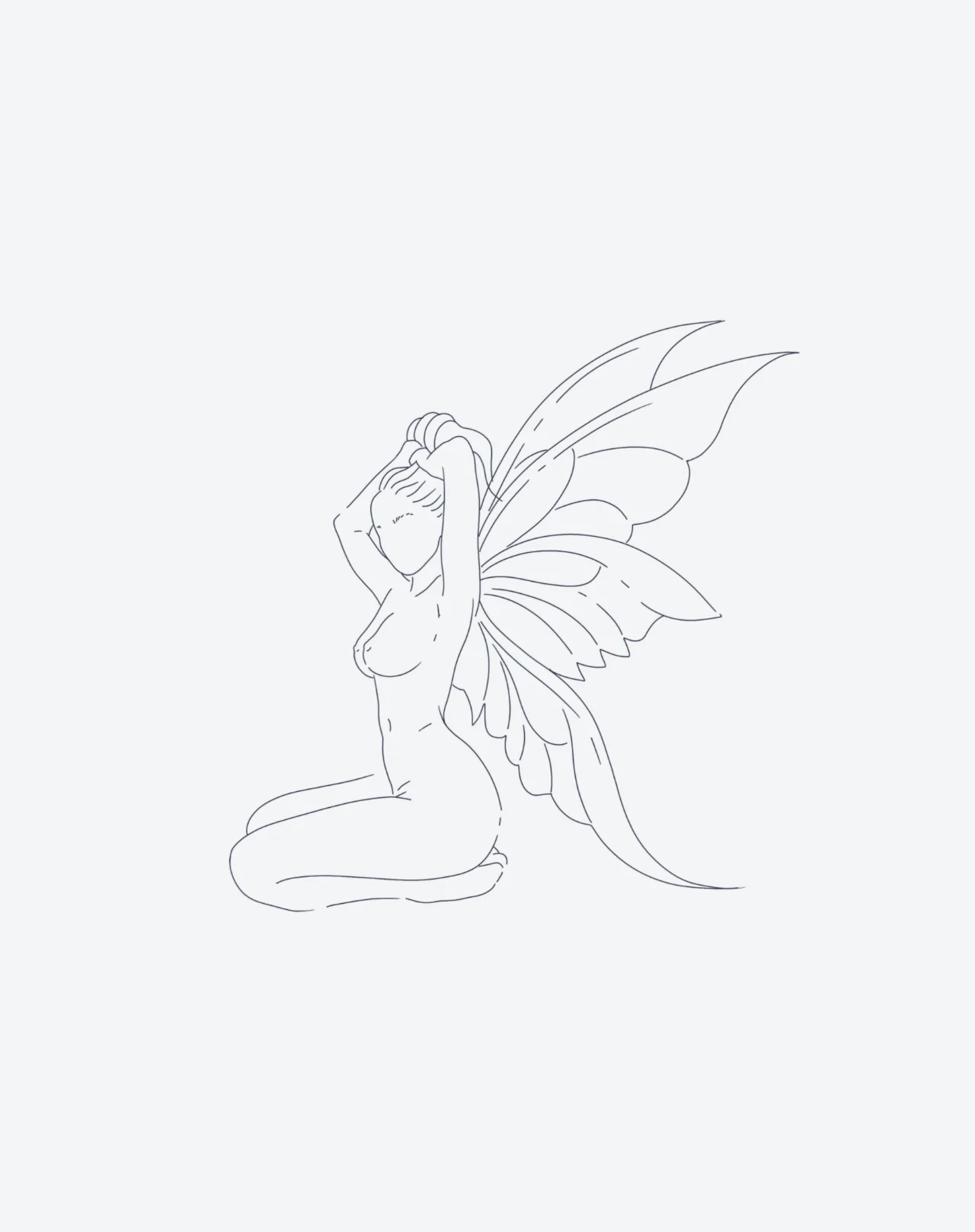 Unclothed Angel - Image 2
